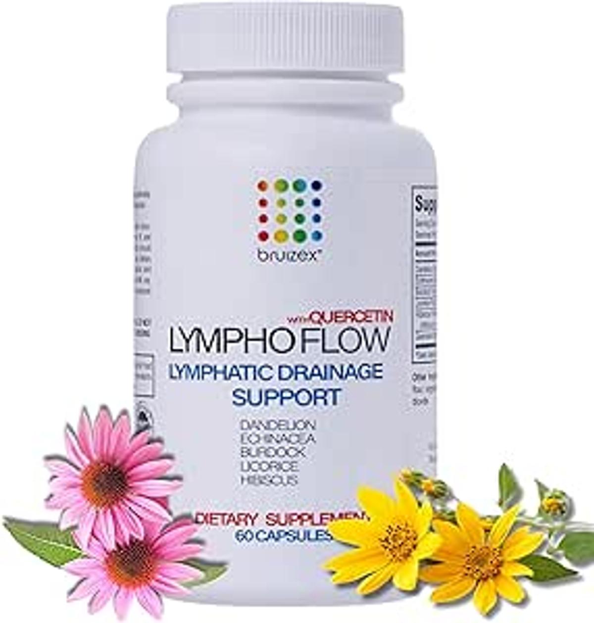 Lymphedema Support Bruizex Green Tea - Natural Detox Herbal Blend 30 Pack  Lymphatic Drainage