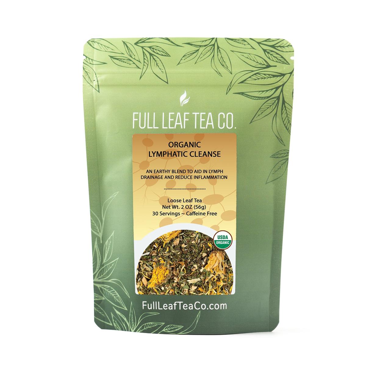 Organic Lymphatic Cleanse - Loose Leaf Tea – Full Leaf Tea Company