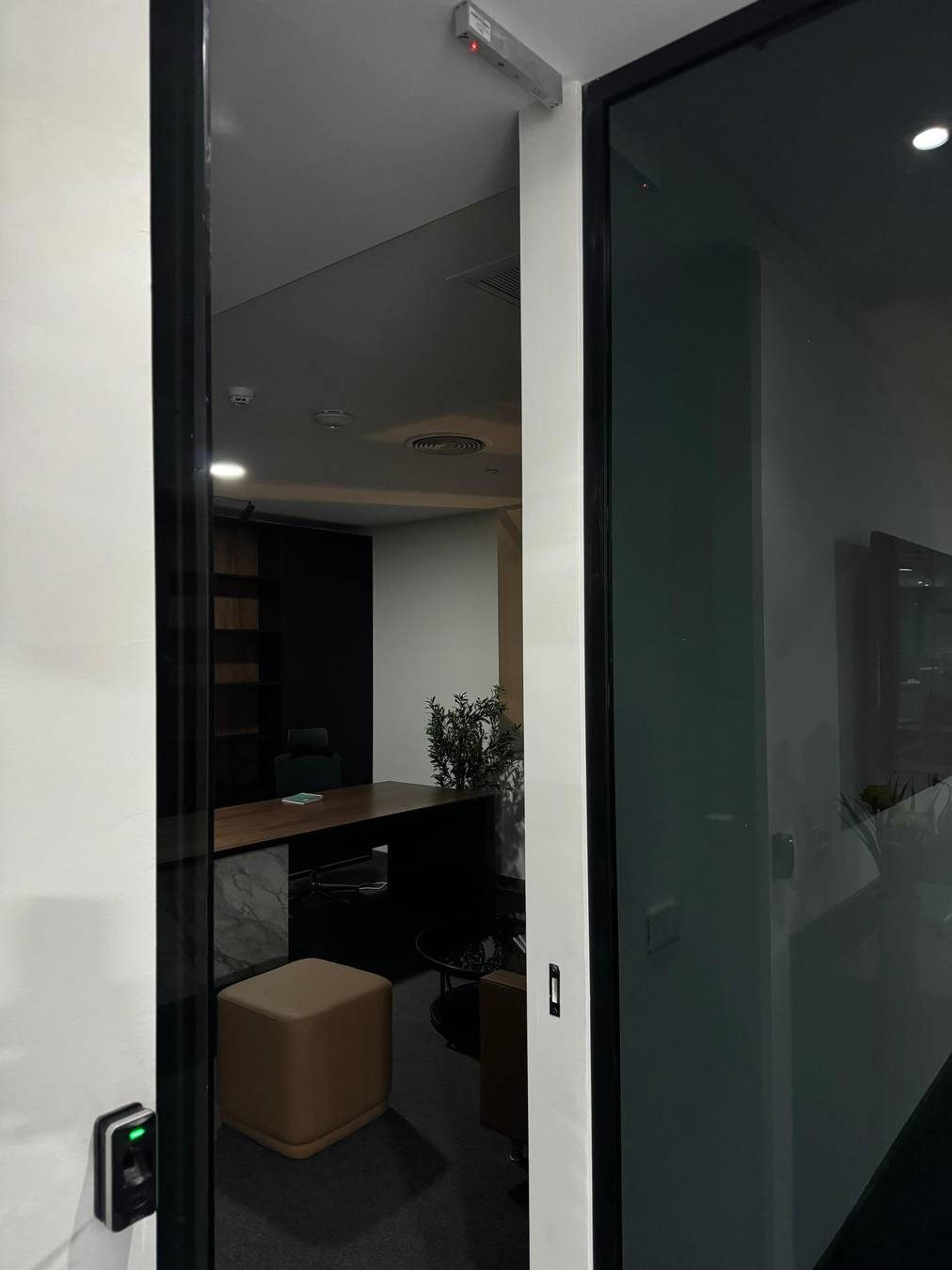 Access-controlled entry