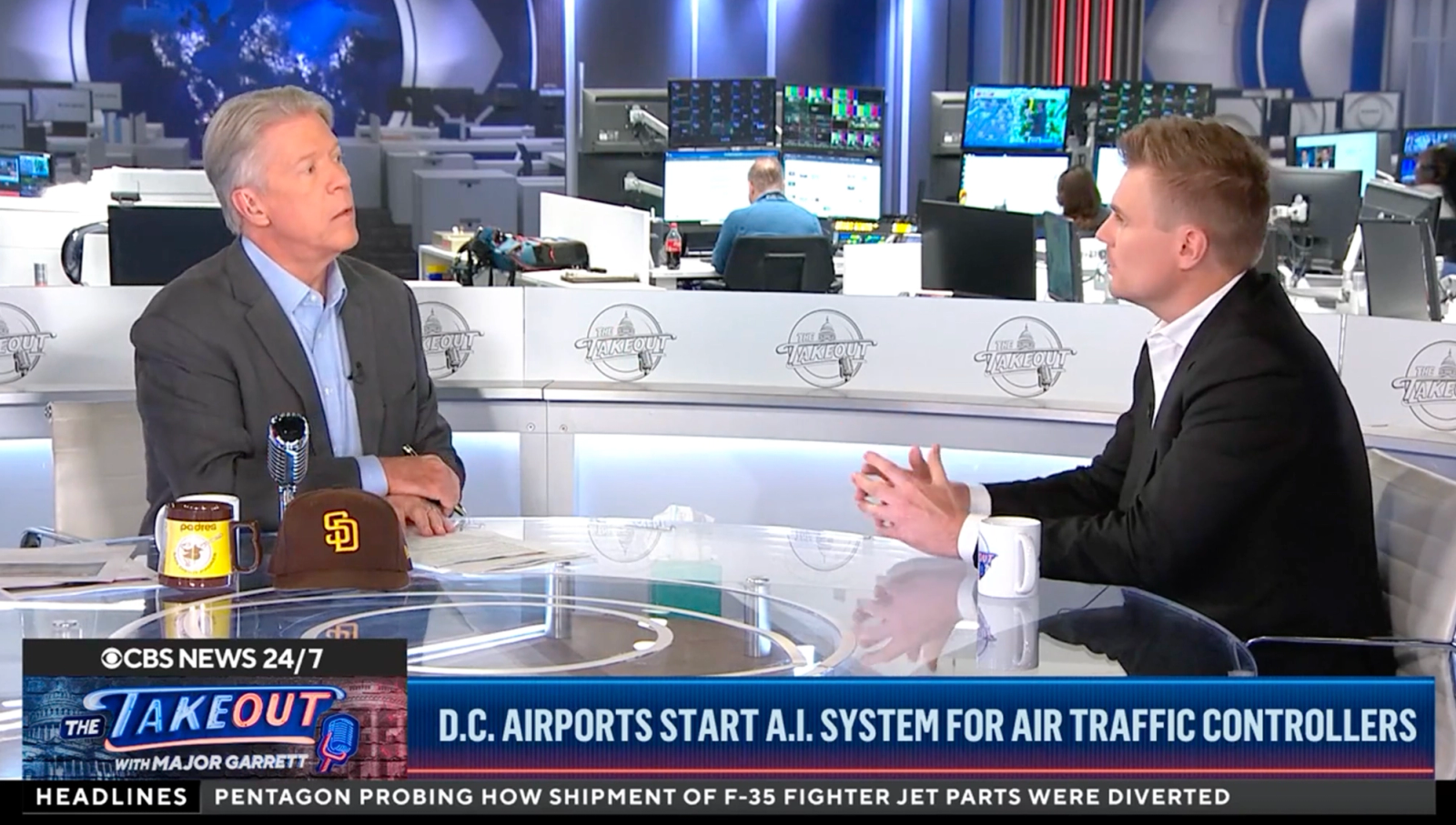 FAA debuts AI system for air traffic.