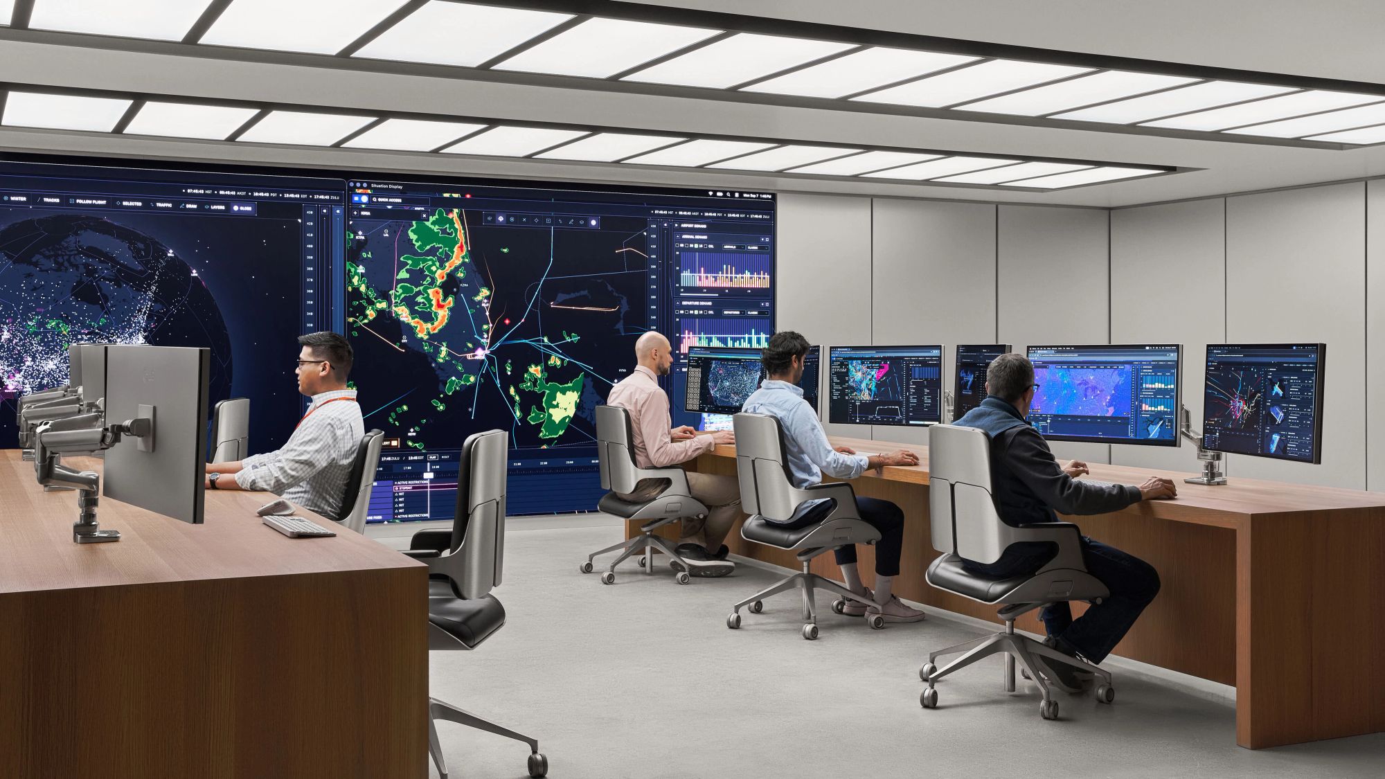 Air traffic control centre
