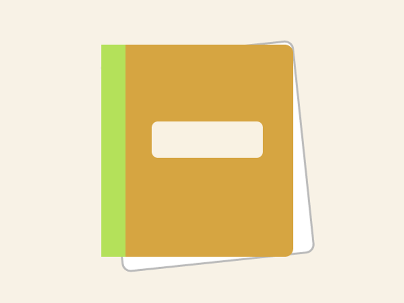 Placeholder illustration of A4 Sketchbook · 100 Pages
