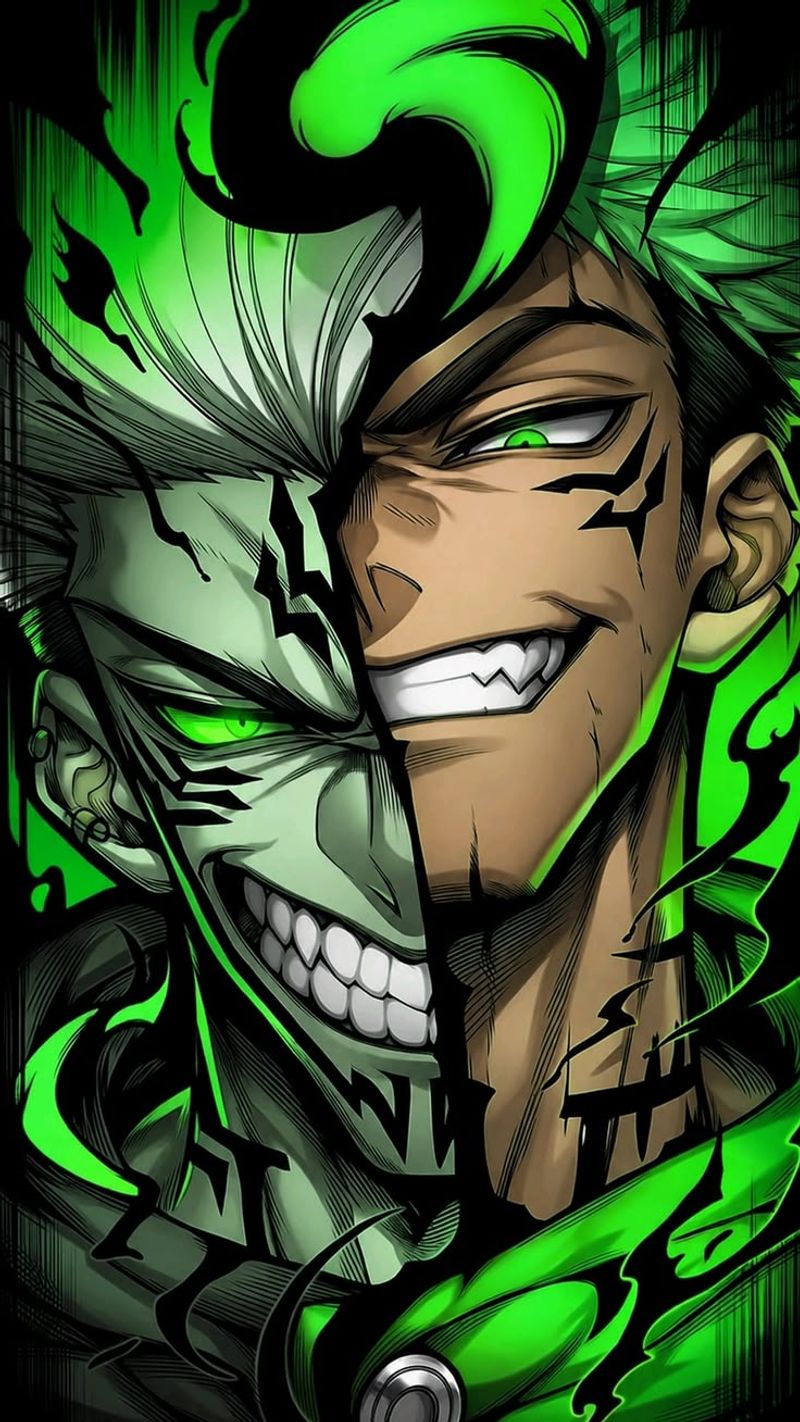Sukuna art with his aura
