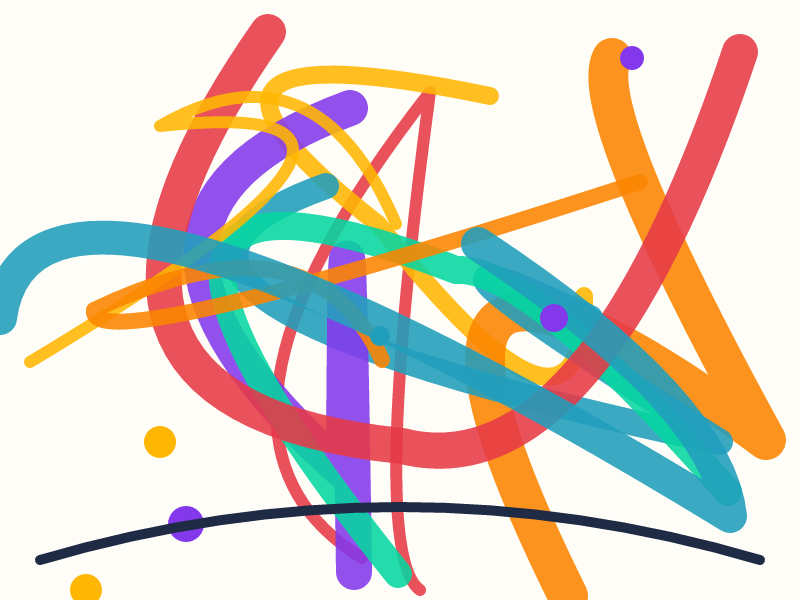 Placeholder brushpen artwork: Street Lights