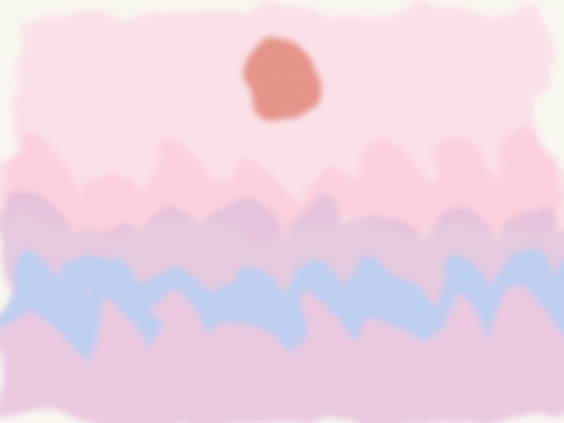 Placeholder watercolour artwork: Rain on the Window