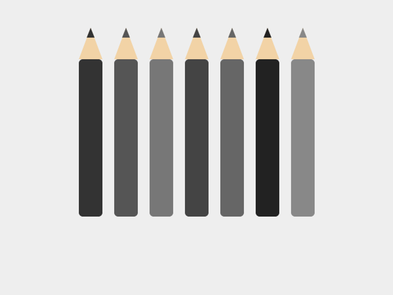 Placeholder illustration of Charcoal Pencil Trio