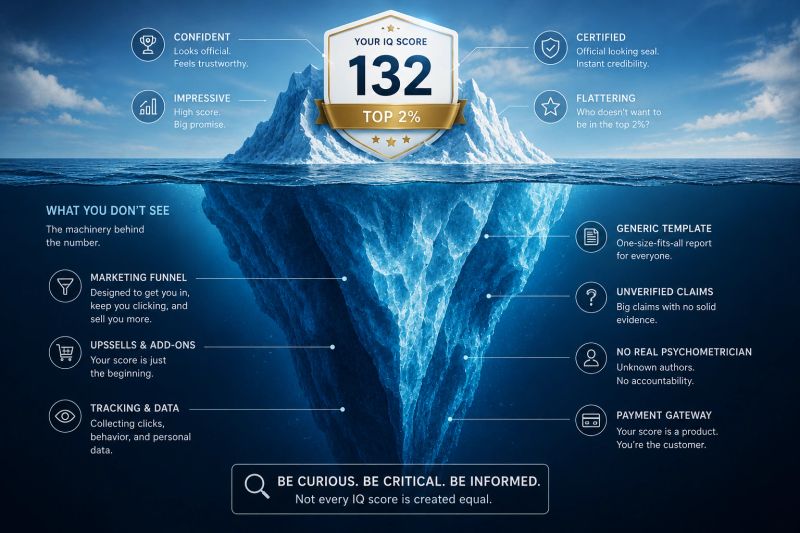 The online IQ test landscape: who's behind the scores you're trusting