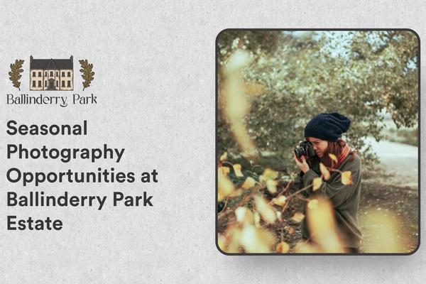 Seasonal Photography Opportunities at Ballinderry Park Estate - Ballinderry Park