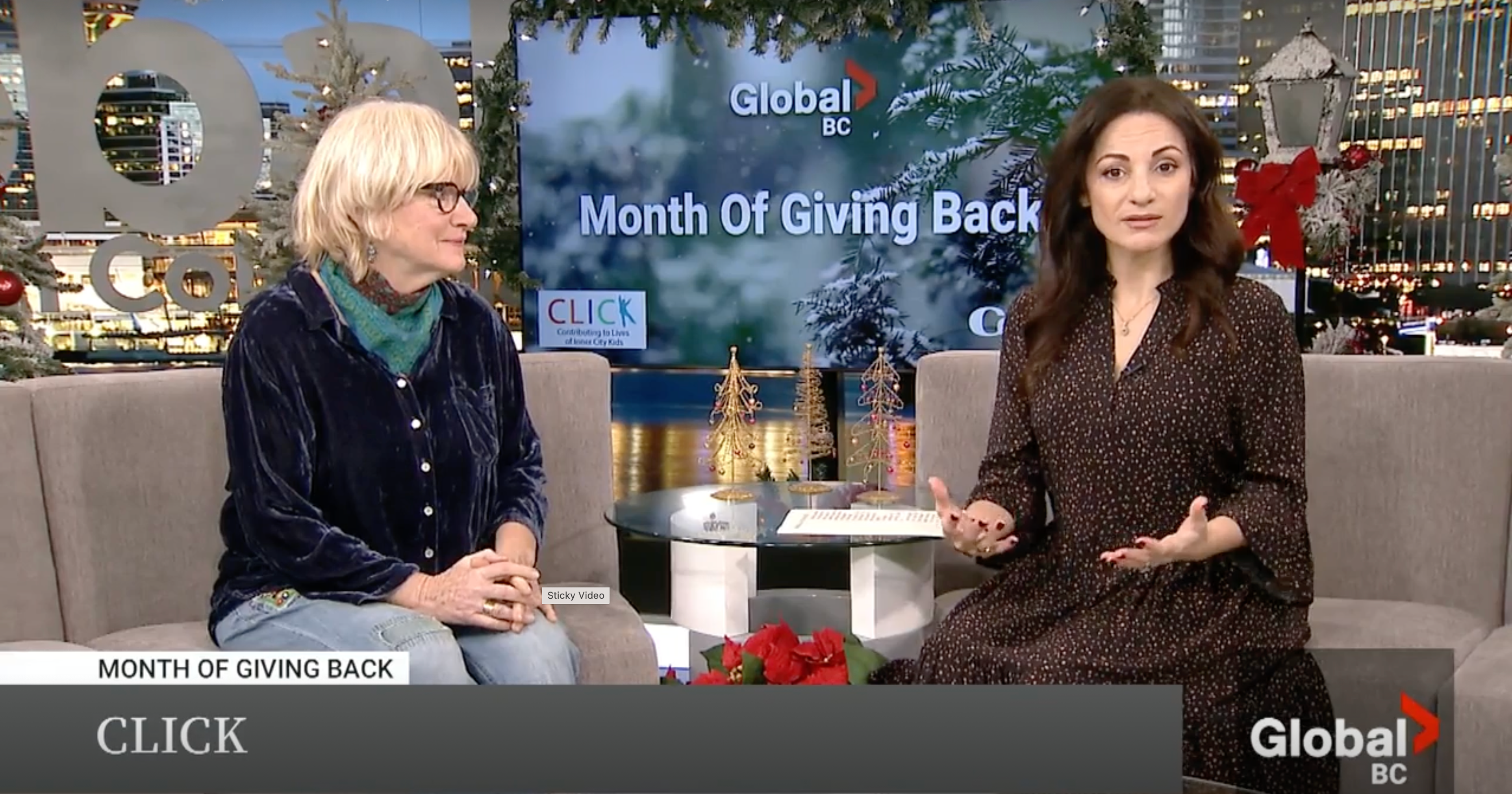 Watch CLICK Co-founder Catherine Atyeo explain the importance of CLICK in this Global TV interview from December 2023