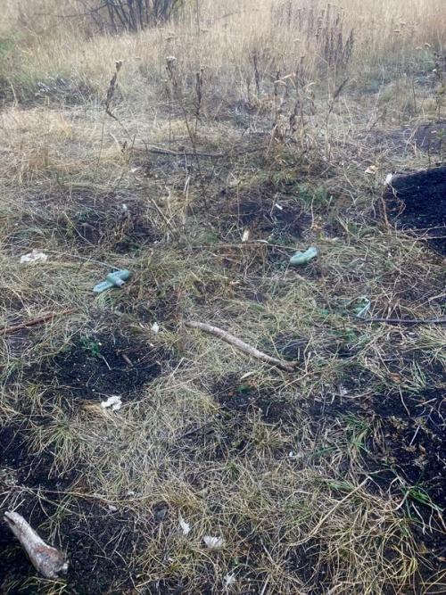 Minerad terräng, övning. Pokrovskområdet, oktober 2025. Foto: Magnus Ek