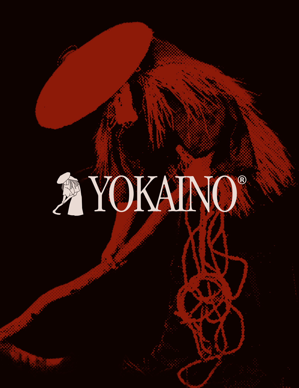 A red woodblock figure under the Yokaino logo