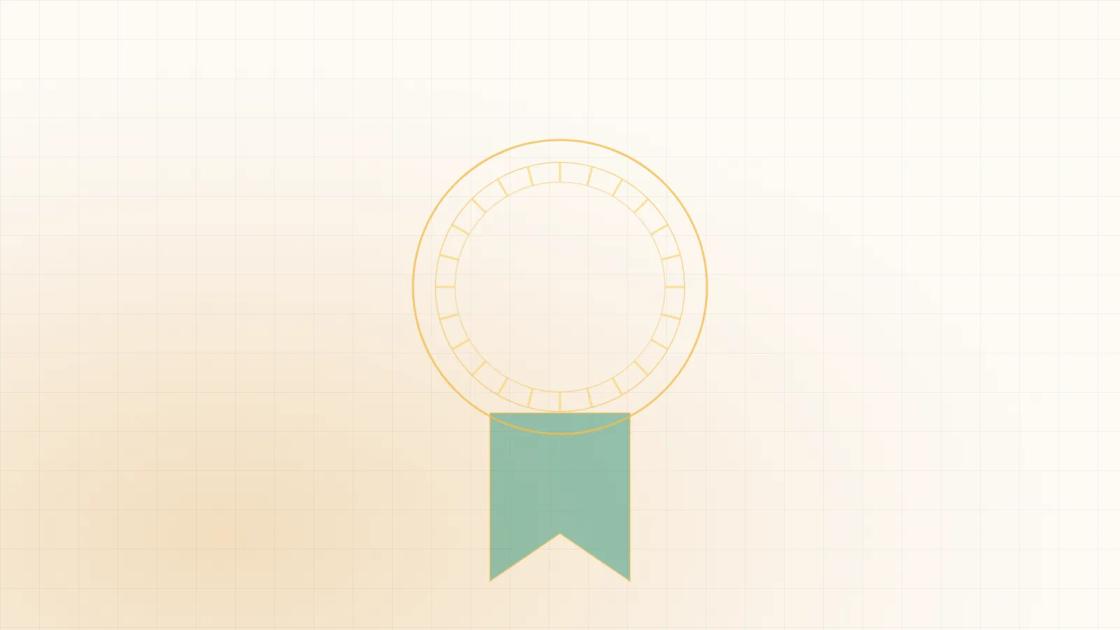 An abstract brass seal with a ribbon beneath it, on a warm paper ground, with the NNWA wordmark in the corner.