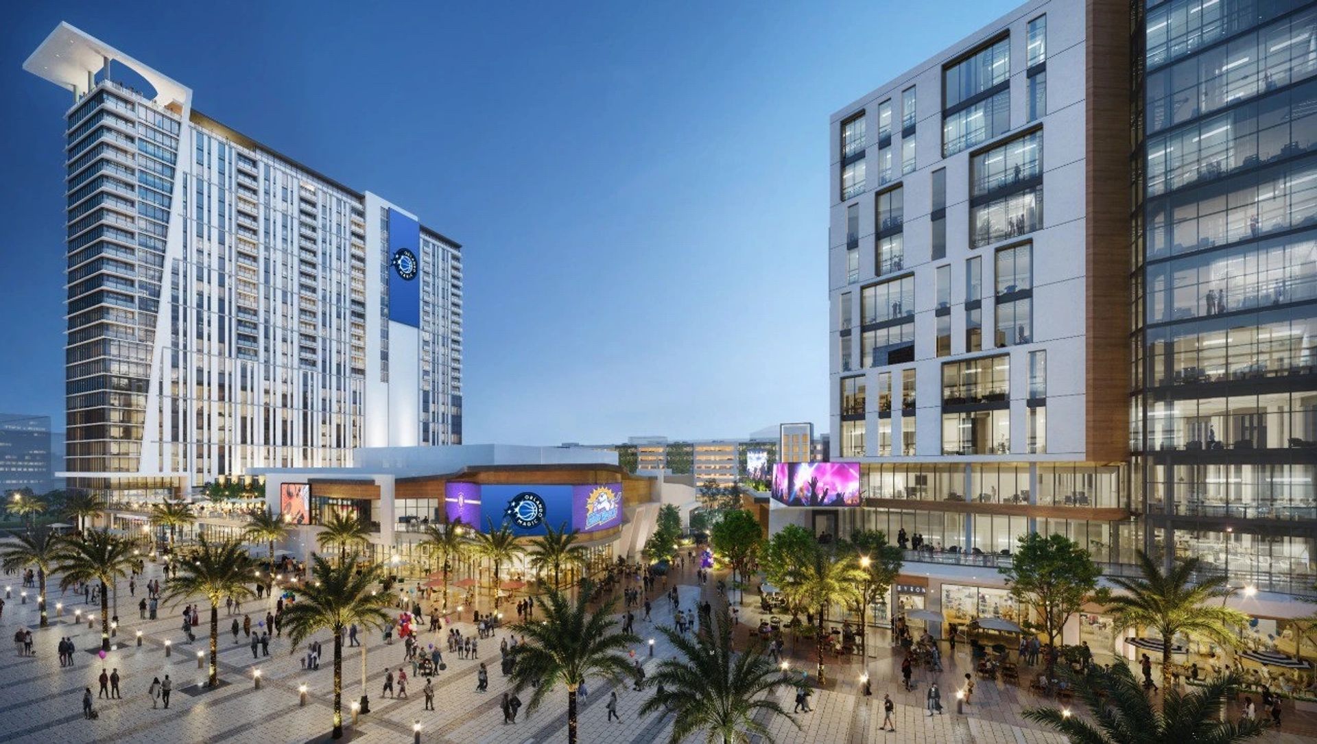 Westcourt Downtown Orlando aerial rendering
