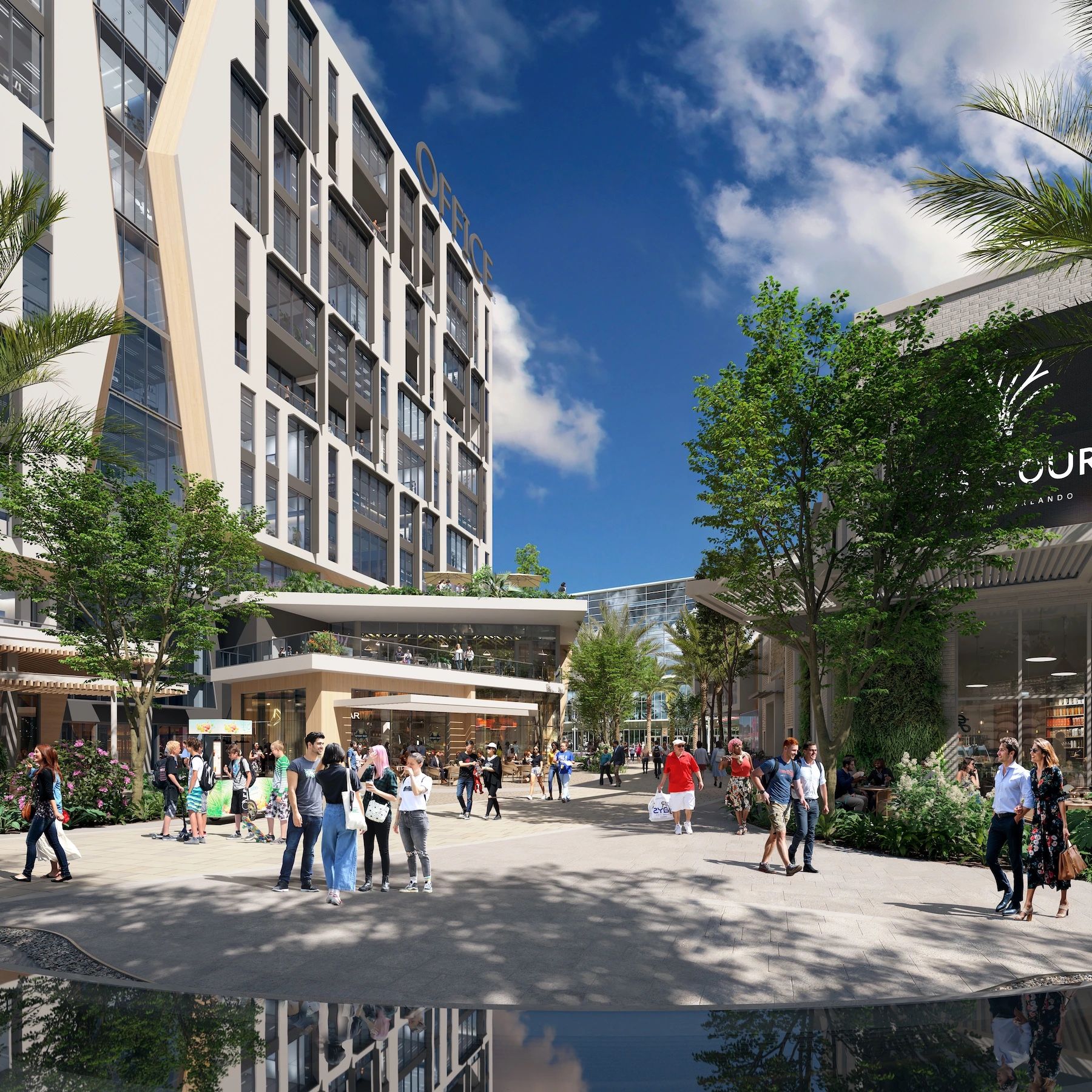 Verdant amenity rendering