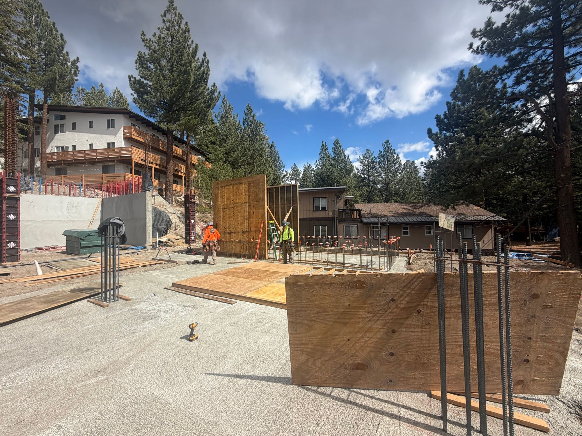 Residence Inn by Marriott construction progress, Mammoth Collection, September 2026