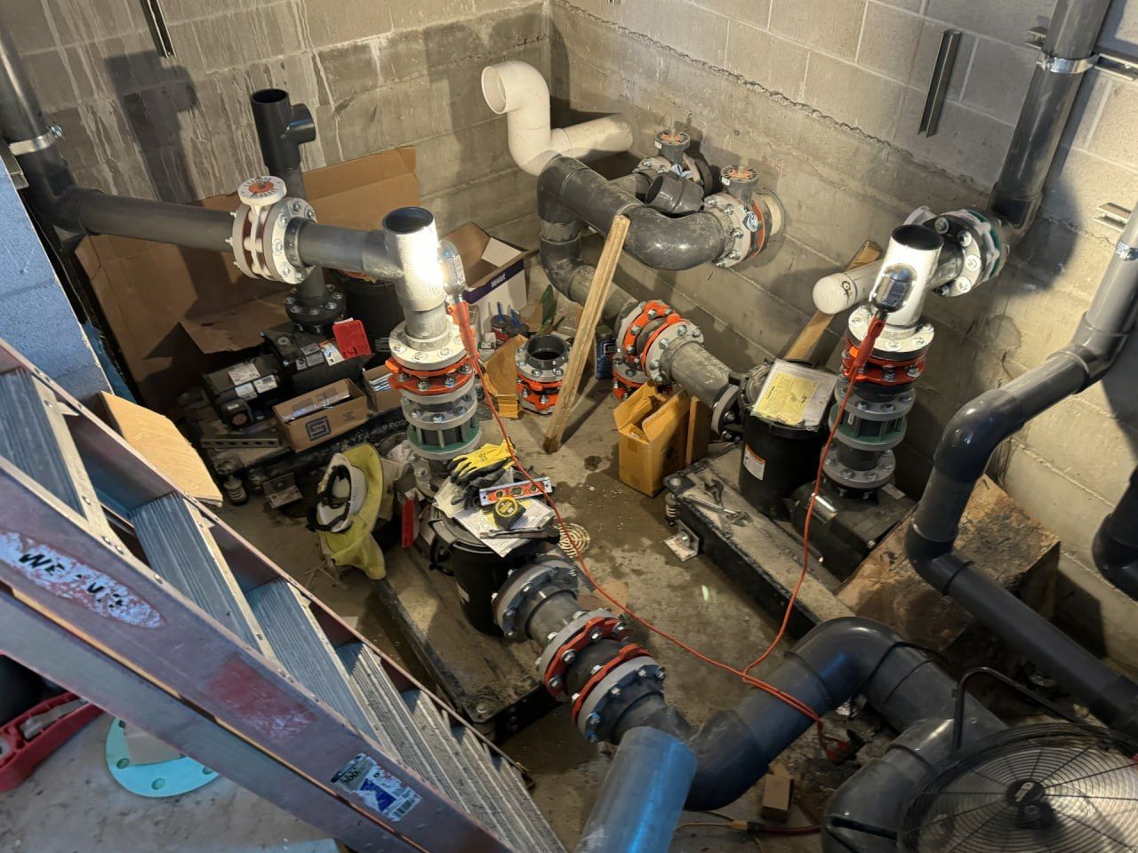 Rough-in Plumbing