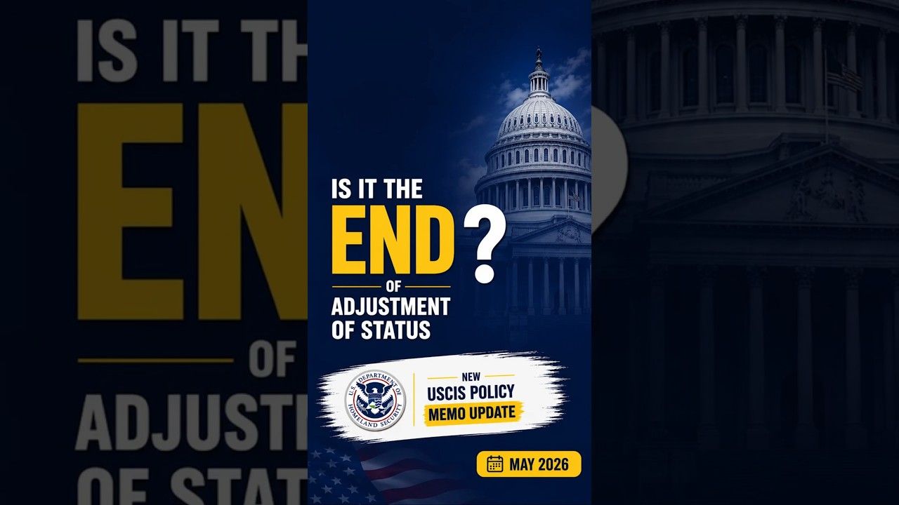 Is it the end of Adjustment of Status? New USCIS policy memo update