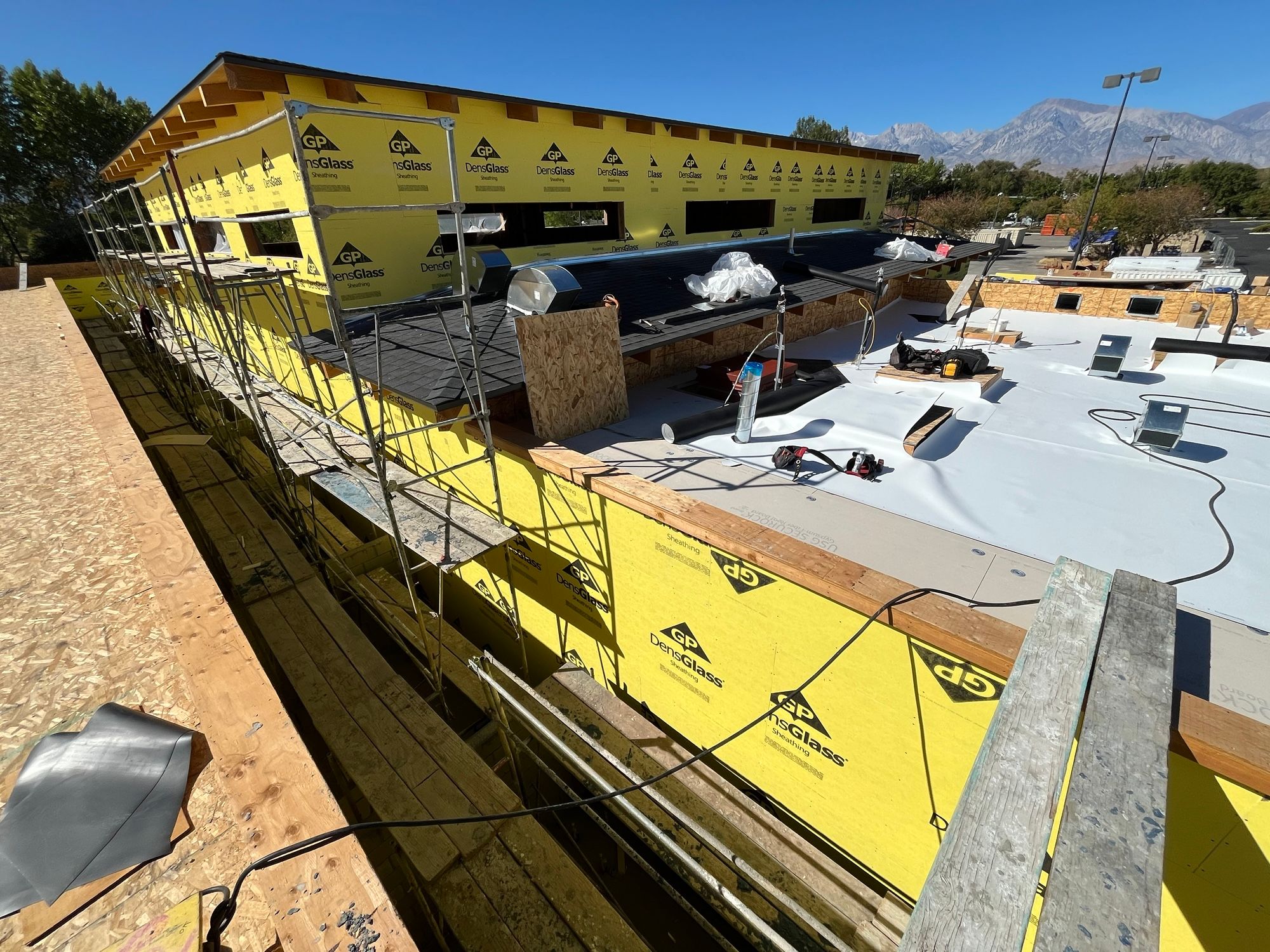 Hampton Inn by Hilton construction progress, Mammoth Collection, September 2026