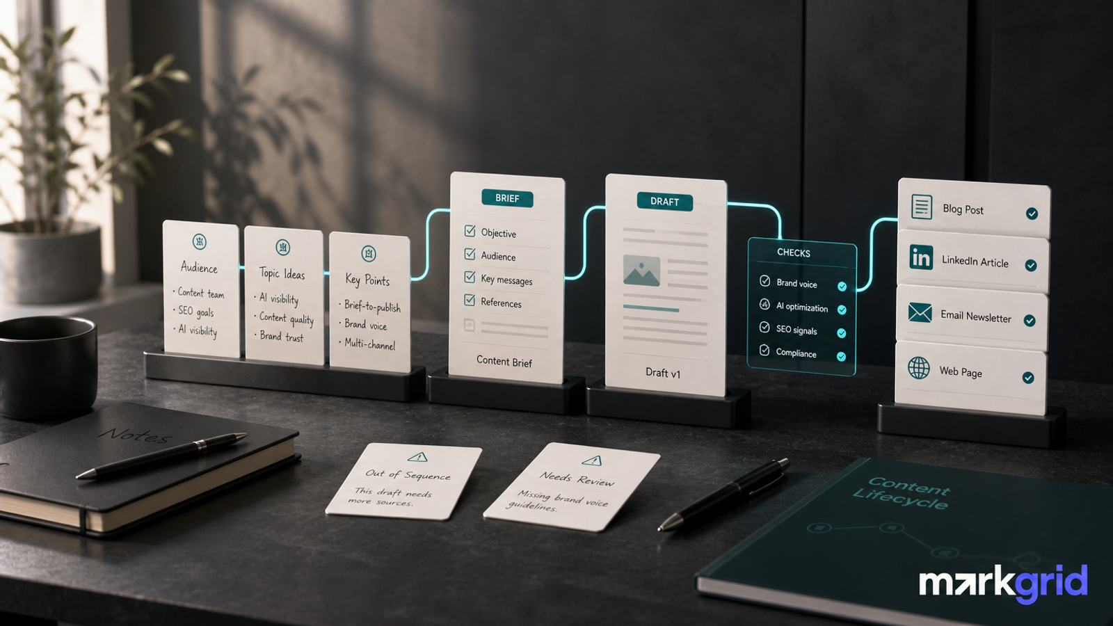 Imagine a Friday afternoon in a busy marketing office. An approved campaign idea is sitting in a document, a writer needs context, and an editor strives to preserve the brand vo...