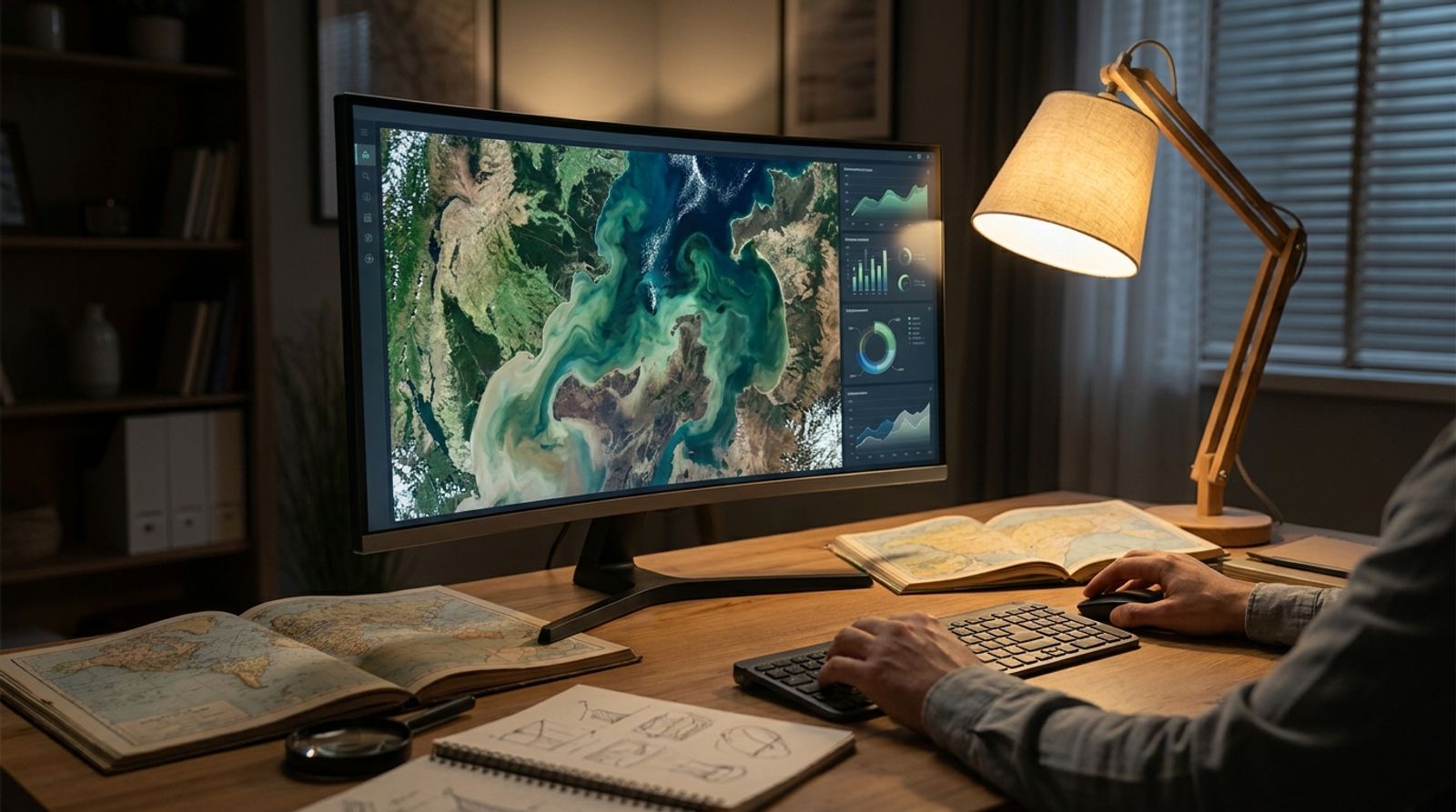 What is Bhuvan 2D? It is ISRO's web-based geospatial visualization platform that delivers satellite imagery, administrative boundaries, terrain data, and environmental layers for India. Users access h…