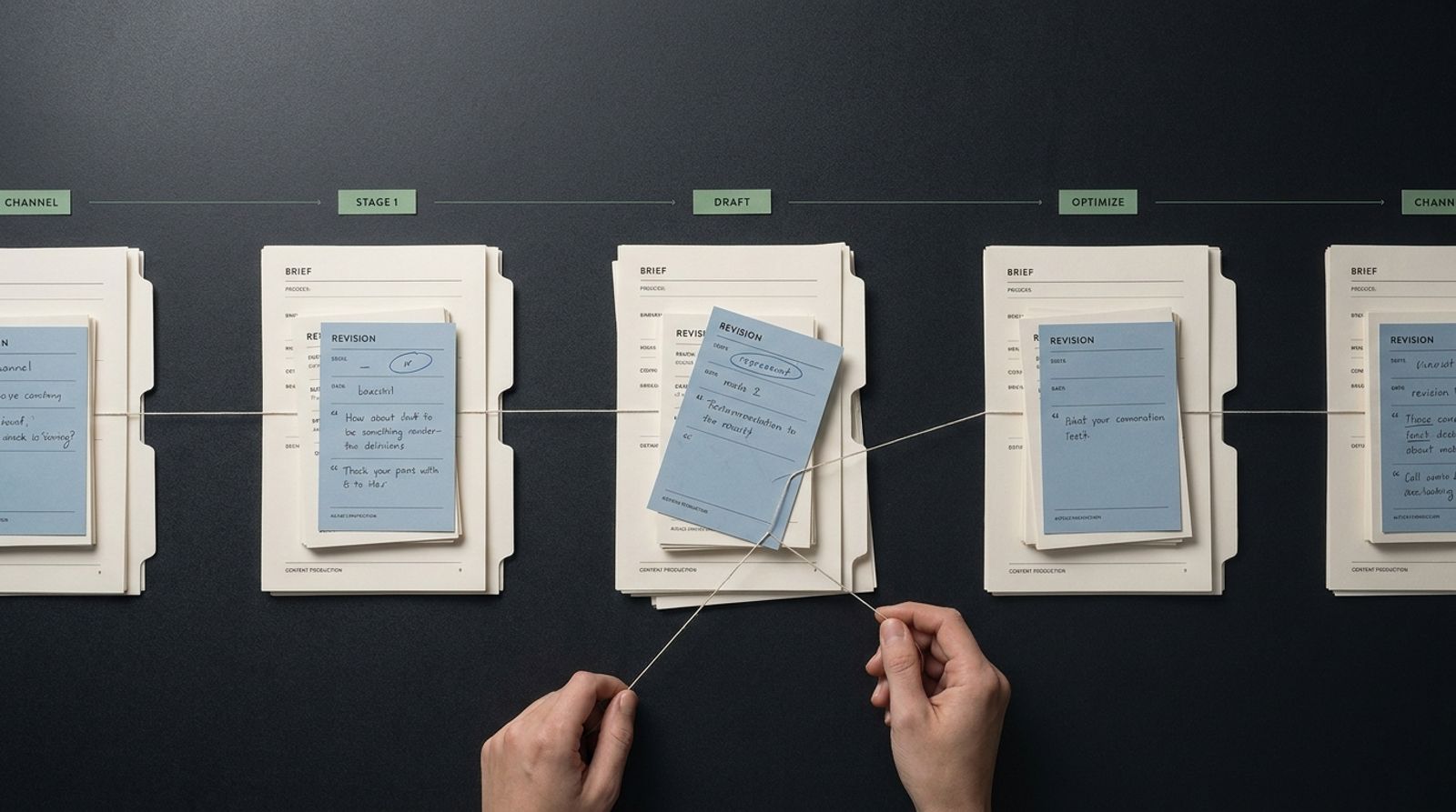 Take one campaign asset that needs a late legal edit, a revised product message, and versions for more than one channel. Can the team see what changed, who owns the next step, a...