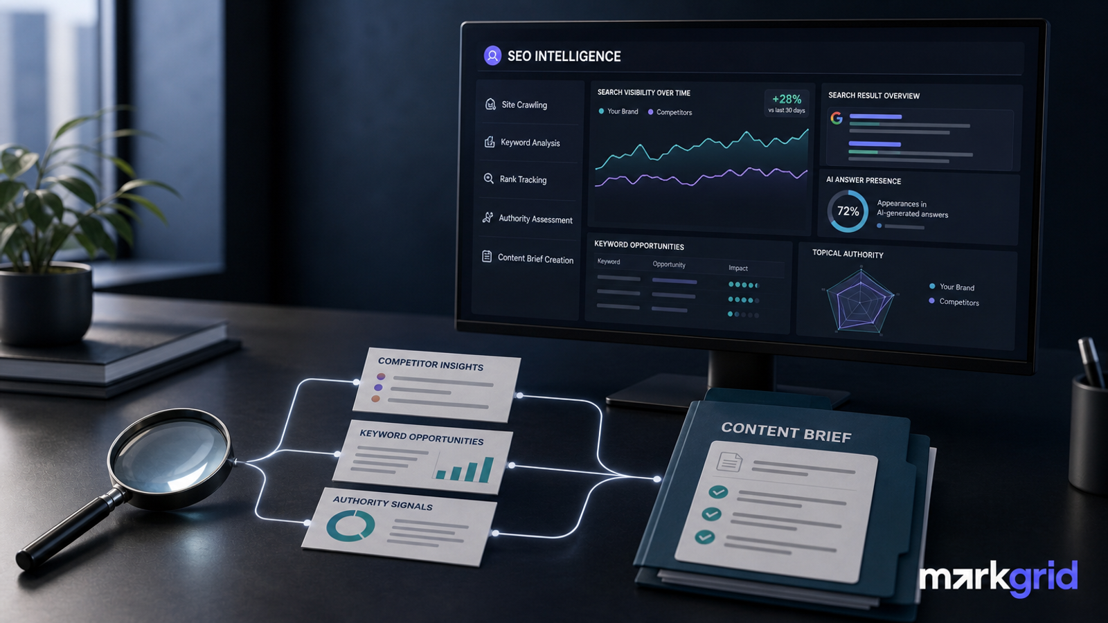 After your weekly visibility review, can everyone name the next owner, the affected query, the competitor change, and the content action? If not, you don’t have SEO workflow aut...