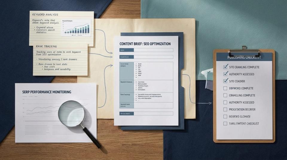 A content lead rarely wakes up wanting “a search content brief platform.” They want a brief that stops the familiar Thursday-afternoon loop: SEO sends keywords, the writer asks...