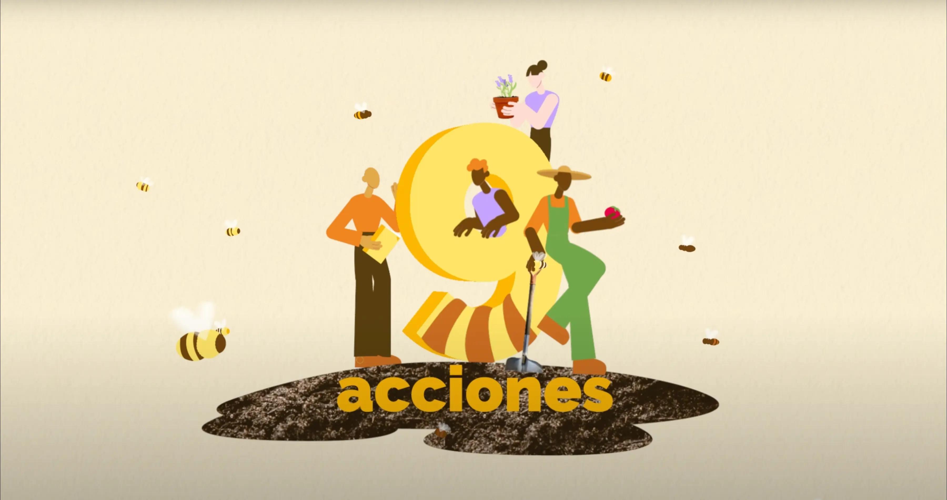 9 acciones