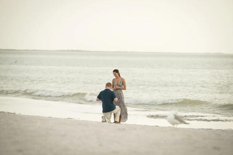 Proposal photographed in Tampa