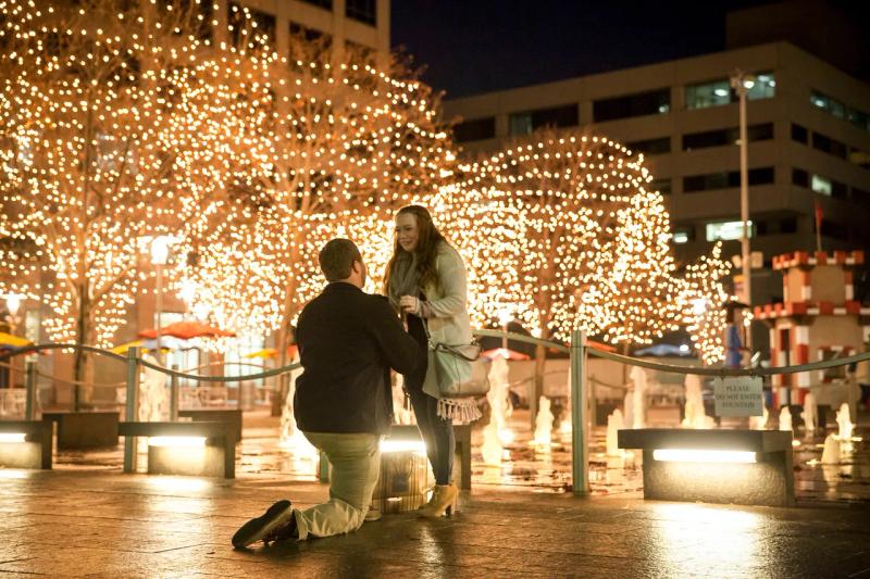 Proposal photographed in Kansas City