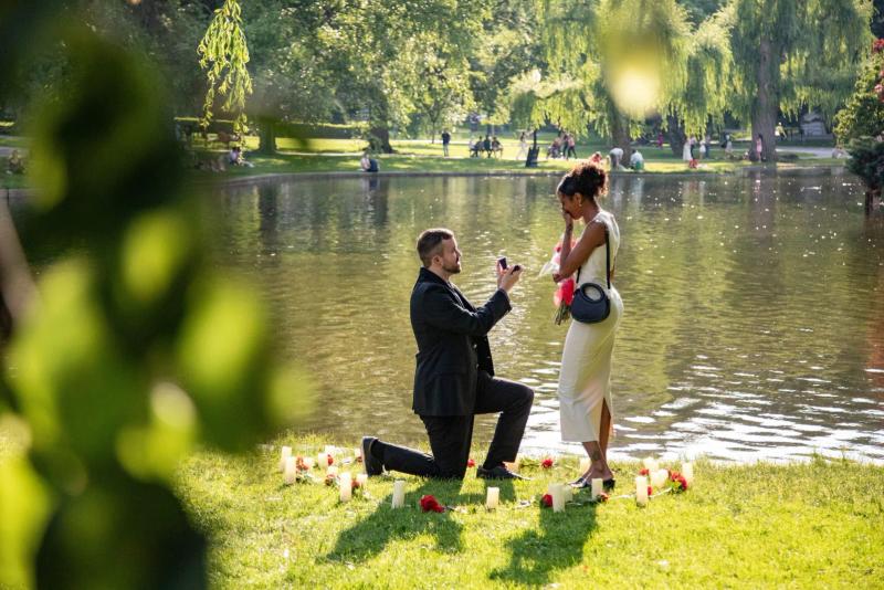 Boston Public Garden, photographed by Paparazzi Proposals