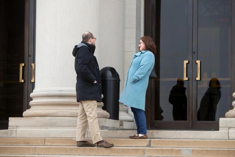 Proposal photographed in St Louis