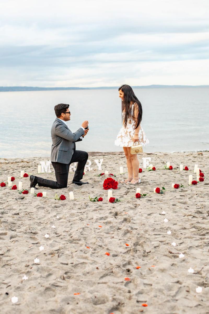 Proposal photographed in Seattle