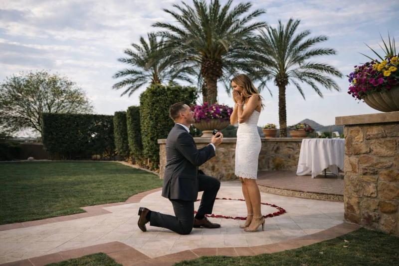 Proposal in a Historic Mansion, Phoenix