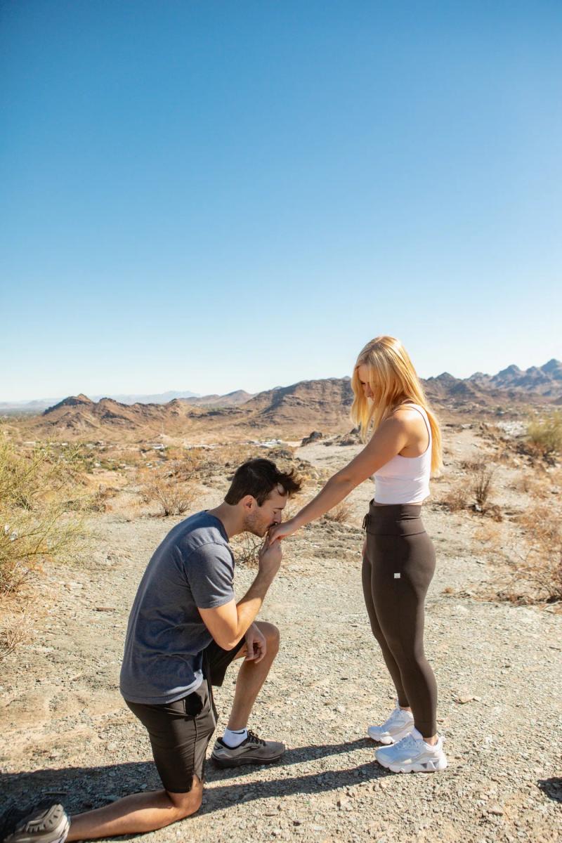 Proposal photographed in Phoenix