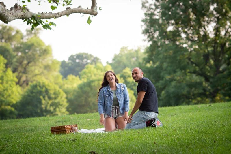 Proposal photographed in Kansas City