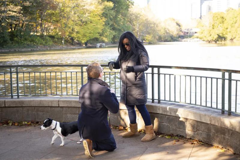 Zach's Atlanta Piedmont Park Engagement Proposal – surprise proposal at Piedmont Park, Atlanta