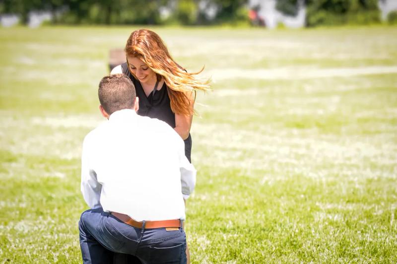DC Proposal Photography| Adam and Rachel – surprise proposal at Gravelly Point Park, Washington DC