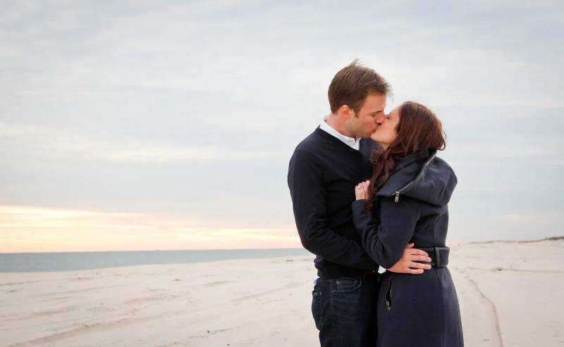 Proposal photographed in Long Island