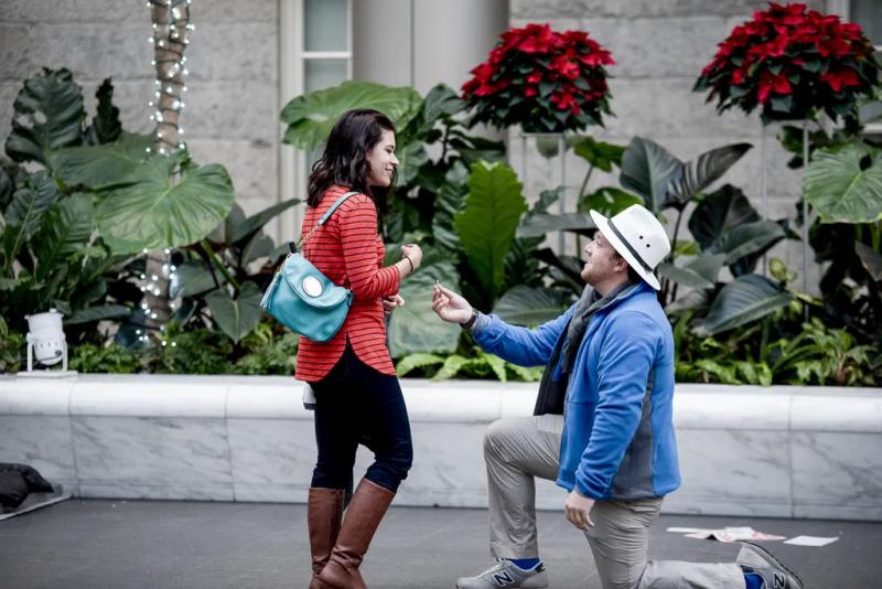 Taylor's DC Marriage Proposal – surprise proposal in Washington DC