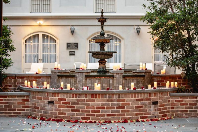 French Quarter Courtyard Fountain Proposal, New Orleans