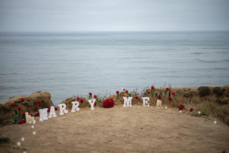Marry Me Proposal in San Diego