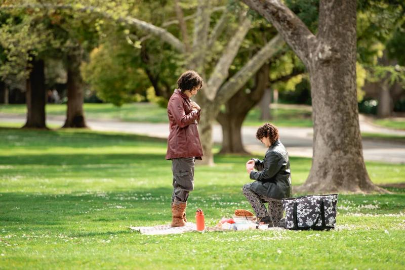 Proposal at the William Land Park duck pond, Sacramento