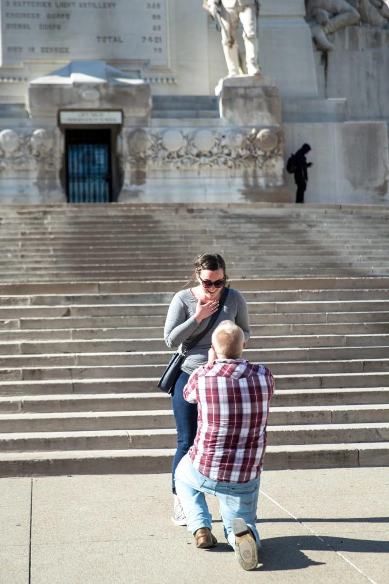 Proposal photography package, Indianapolis