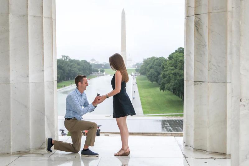 Proposal photographed in Washington DC