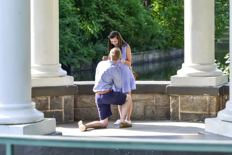 Atlanta Proposal Photography| Jordan and Alexandra – surprise proposal at Piedmont Park, Atlanta
