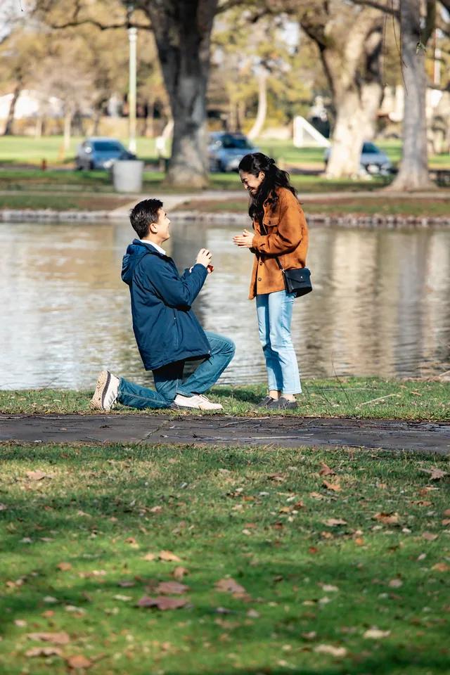 Proposal photographed in Sacramento