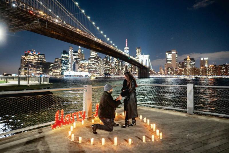 DUMBO Waterfront, photographed by Paparazzi Proposals