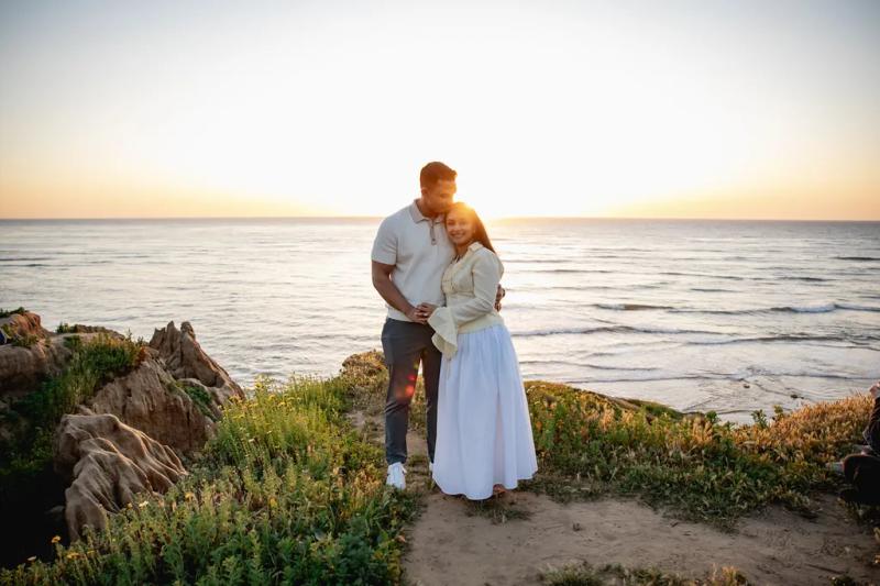 Sunset Proposal at Sunset Cliffs – surprise proposal at Sunset Cliffs, San Diego