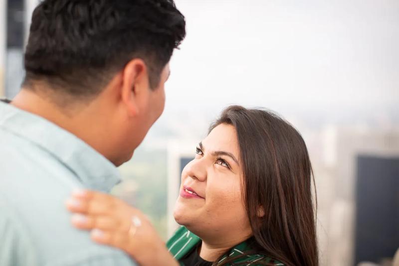 Jose's Romantic Top of the Rock Proposal – surprise proposal at Top of the Rock, New York